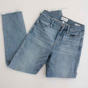 Frame Jeans Size 26 Raw Hem